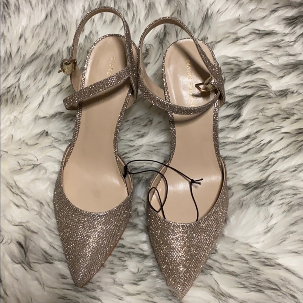 New Marc Fisher sparkly heels